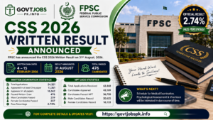 CSS 2026 Written Result