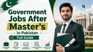 Government jobs after masters in Pakistan - full guide