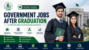 government jobs after graduation in pakistan