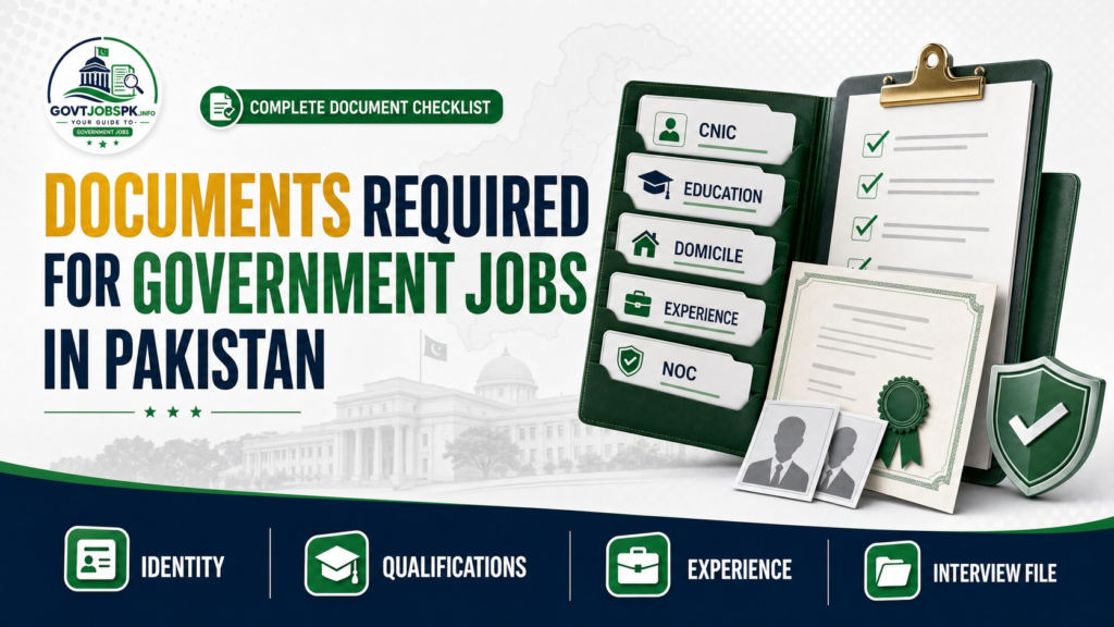 Documents Required for Government Jobs