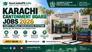 Karachi Cantonment Board Jobs 2026