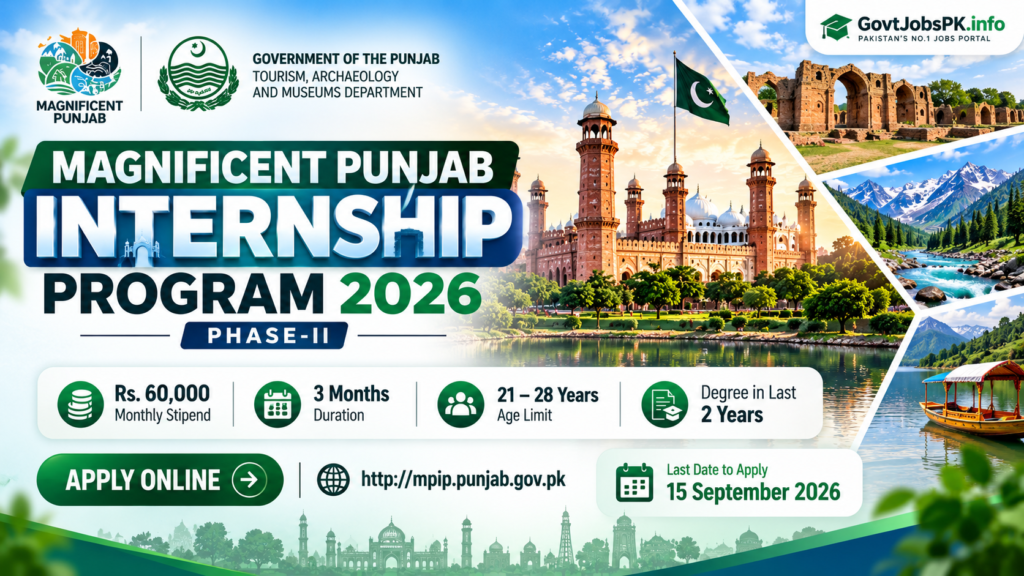 Magnificent Punjab Internship Program 2026