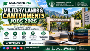 Military Lands & Cantonments Jobs 2026