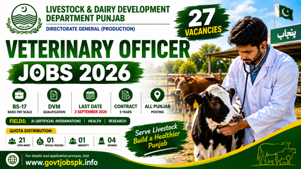 Veterinary Officer Jobs 2026