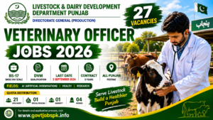 Veterinary Officer Jobs 2026