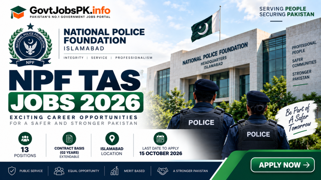 NPF TAS Jobs 2026