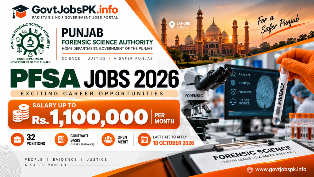 PFSA Jobs 2026