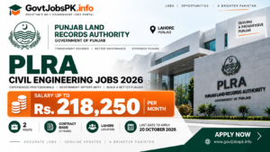 PLRA Civil Engineering Jobs 2026
