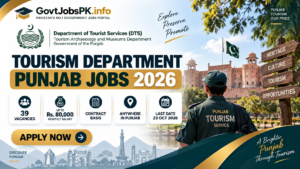 Tourism Department Punjab Jobs 2026
